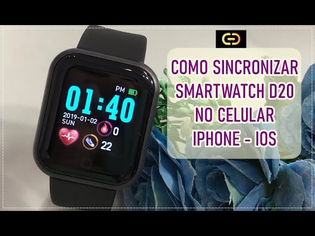 Como CONECTAR e CONFIGURAR Smartwatch Y68/D20 