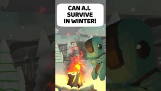 A.I. Learns to Survive in Winter! #unity #ai #neuralnetwork #ailearns