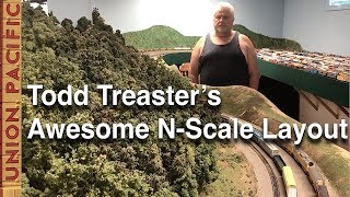 A Second Visit to Todd Treaster's Awesome N-Scale Layout