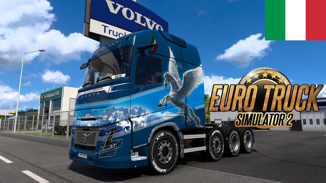 75.85%. Юг Италии ➣ Euro Truck Simulator 2. #773 | Logitech G29