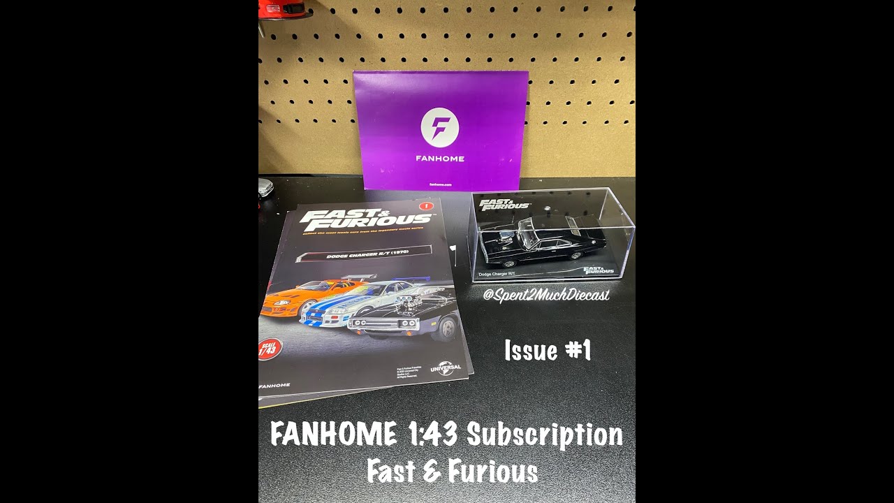 Dodge Ice Charger 1/43 – Fast & Furious – Sans Boîte Ni Socle – Occasion