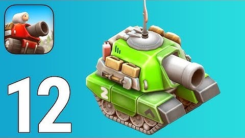 Pico Tanks Gameplay Walkthrough Part 12 - GREEN PANELS CLASSIC CANNON TANK [iOS/Android Games]