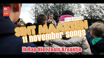 11 November Songs - Ik Rap Niet Zoals Kraantje | IKC de Rietzee