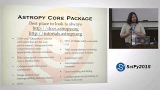 Celebrity Astropy in 2015 | SciPy 2015 | Erik Tollerud Profile