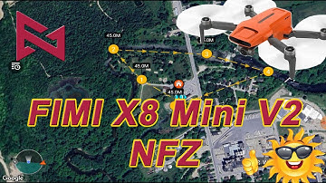 Fimi X8 Mini V2 Orange - NFZ - No Worries !