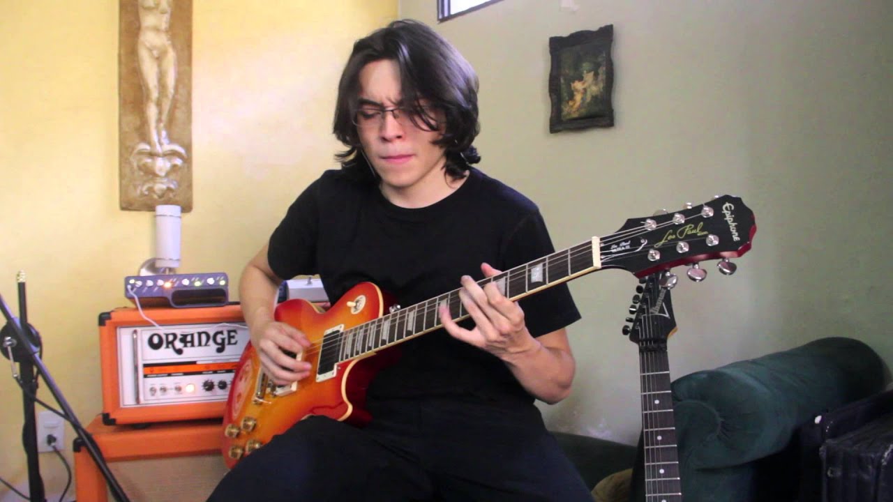 Dream Theater - Voices (Guitar Solo Cover) By Daniel Molina Henao