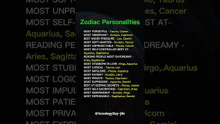 The Hidden Zodiac Signs Personality You Need to Find Out! #zodiac #astrology #horoscope #tarot