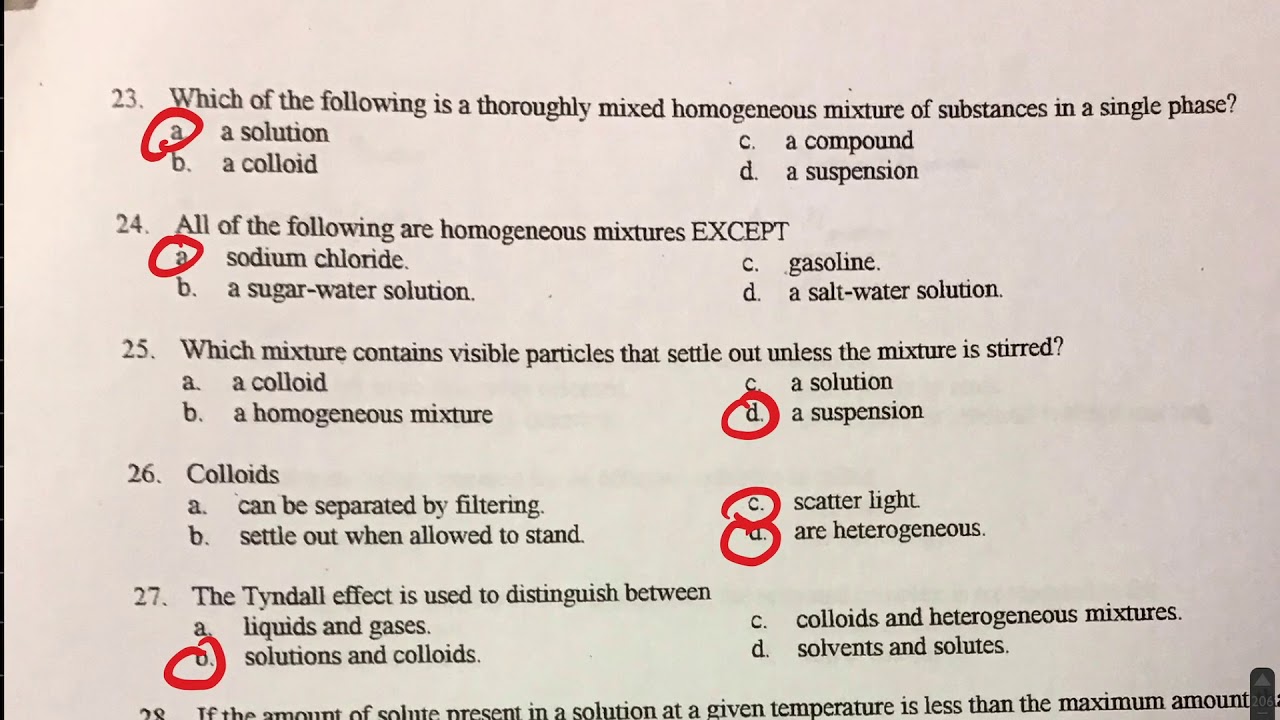 Chem 1 Honors ch 3/20 test review - YouTube