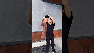 Street art boneka hidup wayang golek #shortvideo