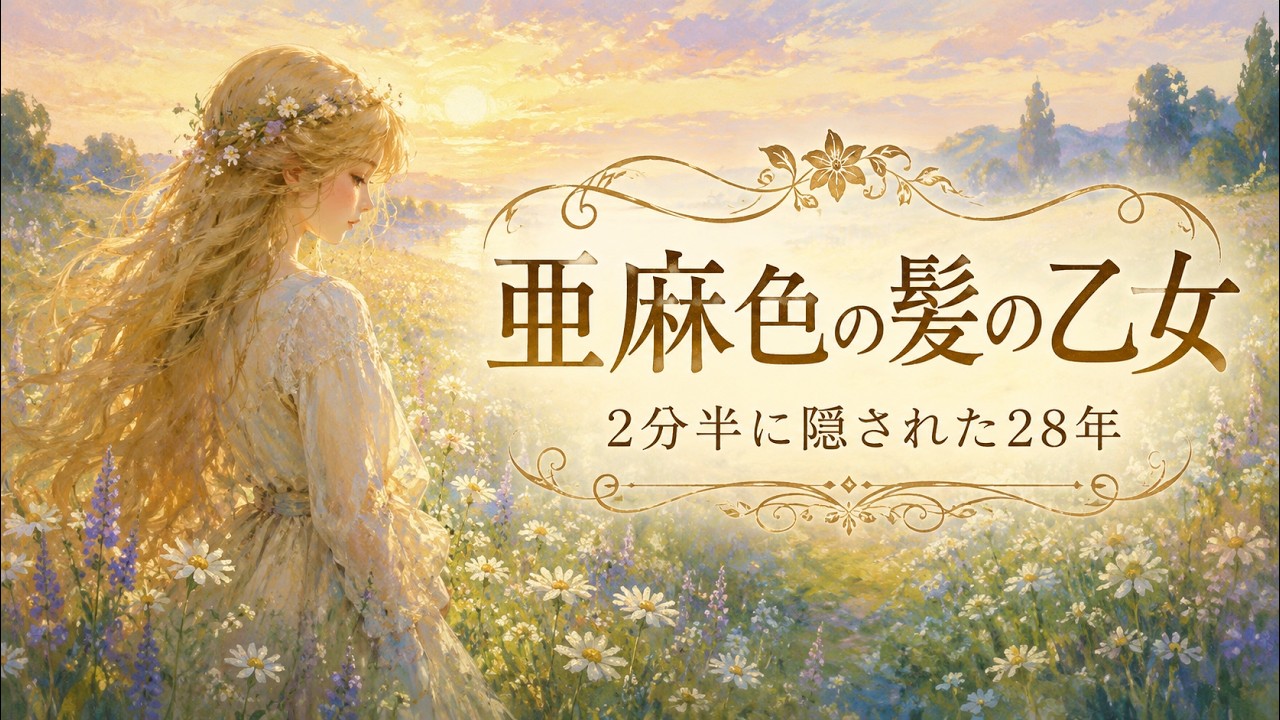 ゆっくり解説】ドビュッシー「亜麻色の髪の乙女」── たった2分半に隠