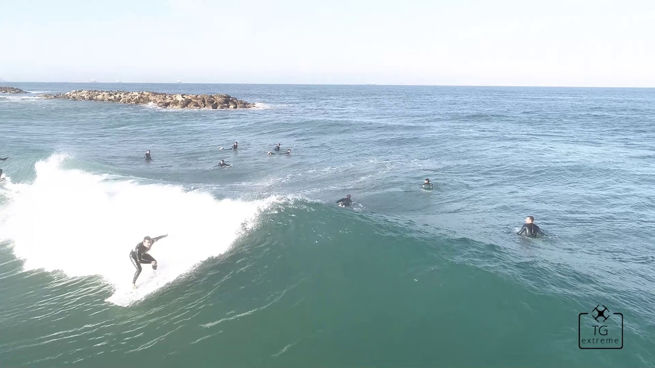 גלישת גלים חוף דלילה, אשקלון