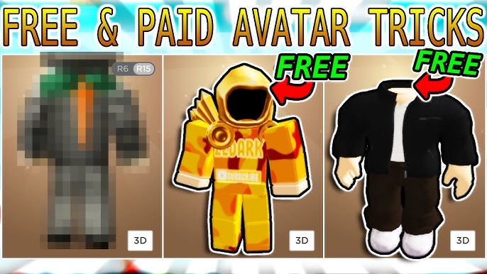 The 3 Free Avatar Tricks & Outfit Ideas! Alo & NFL [ROBLOX] 