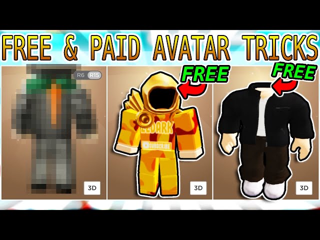 Roblox Avatar Tricks That Cost 0 Robux! 