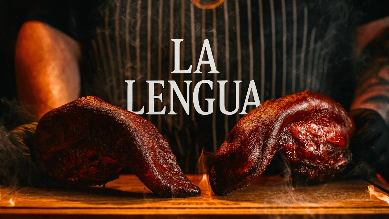 Smoked Beef Tongue (La Lengua) on the Weber Kettle - YouTube