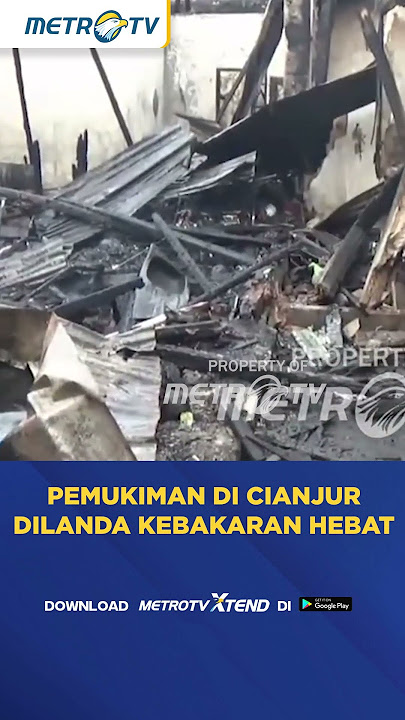Diduga Akibat Bocah Main Masak Masakan, Pemukiman di Cianjur Kebakaran #shorts