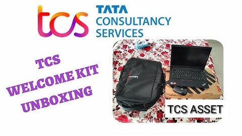 TCS LAPTOP || TCS ASSET || WELCOME KIT FOR FRESHERS 2022 || TCS ASSET UNBOXING 2022