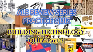 Architecture Review Quiz - Building Technology Part 3