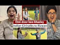 Indian reacts to rizwan shy of indian female anchor during selfie
