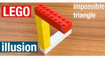 How To Make Lego illusions Incredible Impossible Triangle