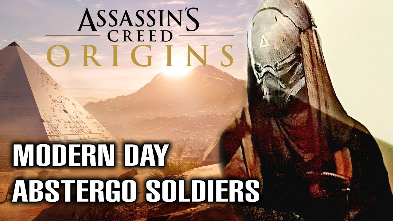games people play Assassin's Creed Origins - *FIRST LOOK* at MODERN DAY Abstergo Soldiers in Egypt?! [EXCLUSIVE]