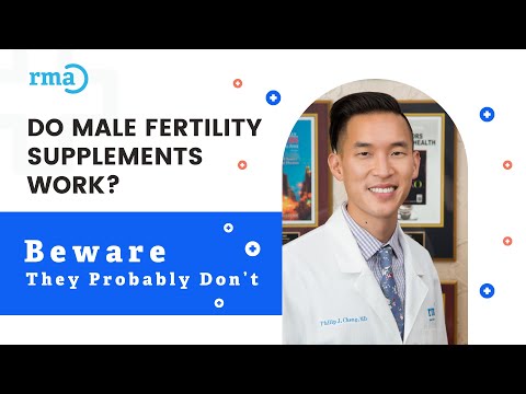 Do Male Fertility Supplements Work? Beware They Probably Don’t | RMA Network Fertility Clinics