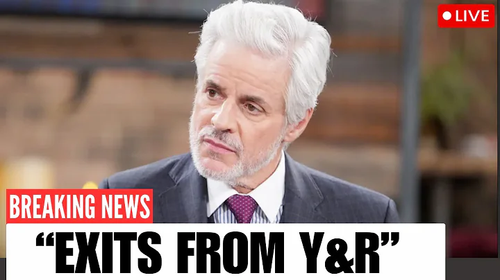 Michael Baldwin Drops a Bombshell Update, Leaving Y&R! Y&R Fans in Tears!!