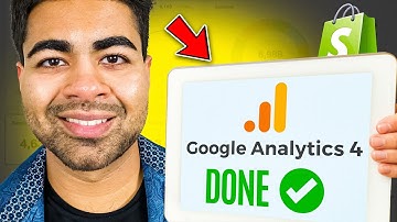 The EASIEST Way To Set Up Google Analytics 4 (GA4) On Shopify in 2023