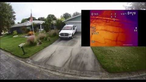 1st test flight of F550 Hexacopter with Zenmuse H3-3D and Flir Vue