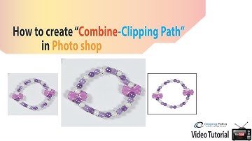 How to create combine clipping paths in Photoshop cs6 | Photoshop Tutorial New