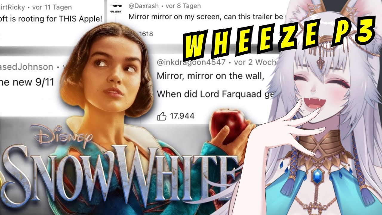 REACTING to FUNNIEST Snow White Trailer Comments (as a Song) PART 3