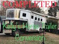 Kelly's Horse Trailer is COMPLETE !!!!!! Pt 7