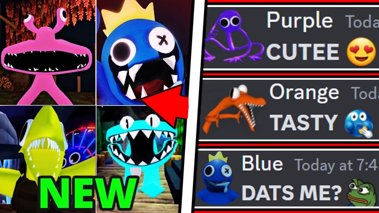 RAINBOW FRIENDS REACT TO SECRET RAINBOW FRIENDS 2 ALL NEW