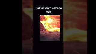 Stan Twitter Girl Falls Into Volcano Edit Not Real