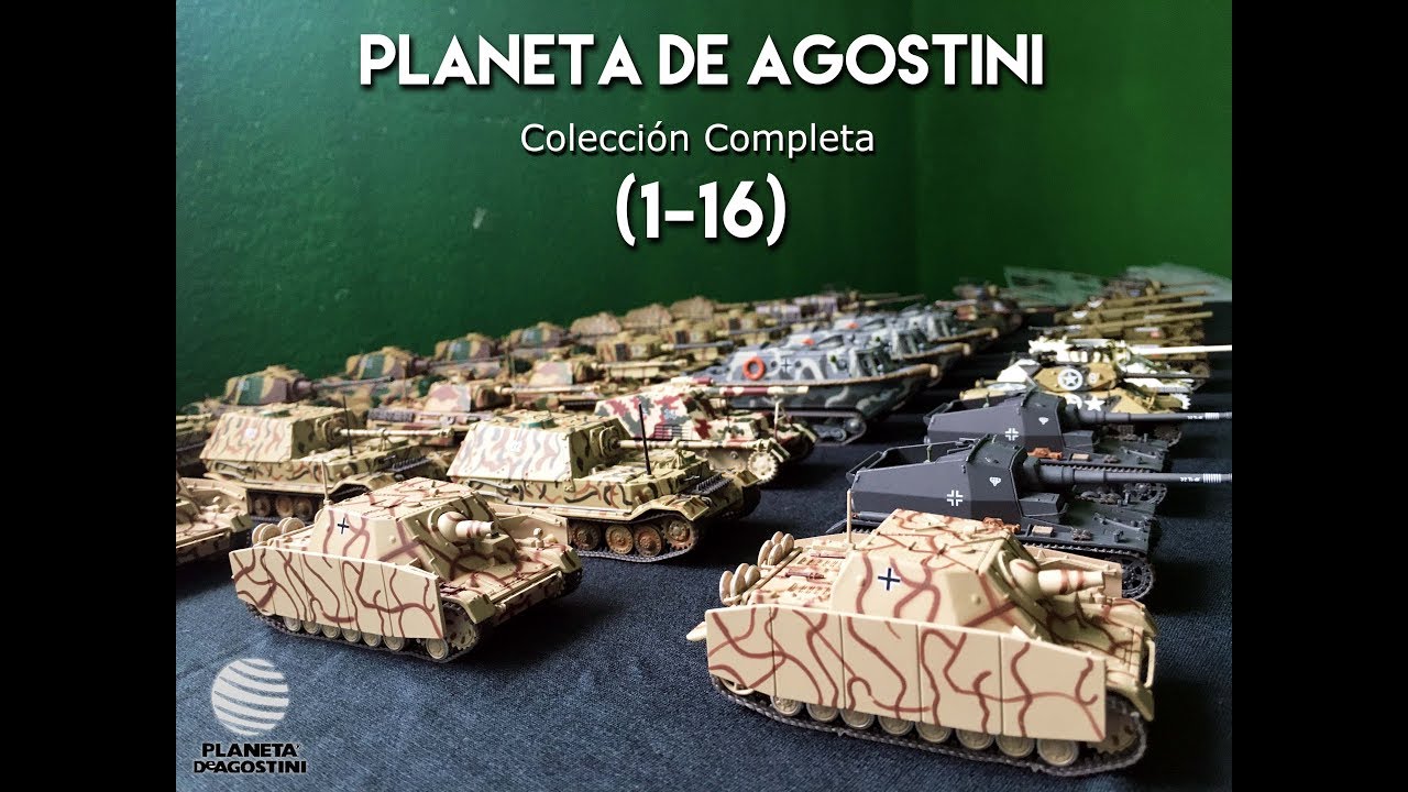 Colección completa (1-16) Planeta DeAgostini (Unboxing) - YouTube