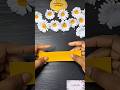 DIY Paper Daisy Flower 🌼 #origami #shorts