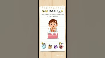 Brain Test Level 75 Walkthrough