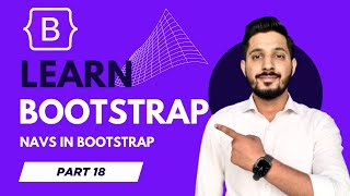 18 - Navs / Pills / Tabs in Bootstrap Tutorial in Urdu / Hindi | Yazdan Haider