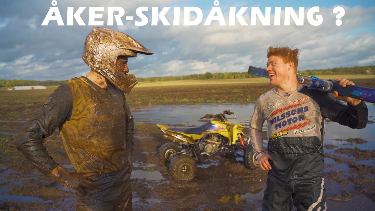 VI KÖR CROSS, FYRHJULINGAR OCH ÅKER-LÄNGDSKIDÅKNING