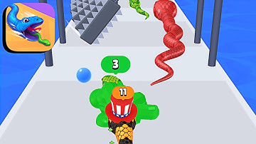 Snake Run Race ​- All Levels Gameplay Android,ios (Levels 29-32)