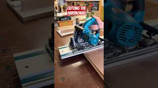 Cutting The Hardboard