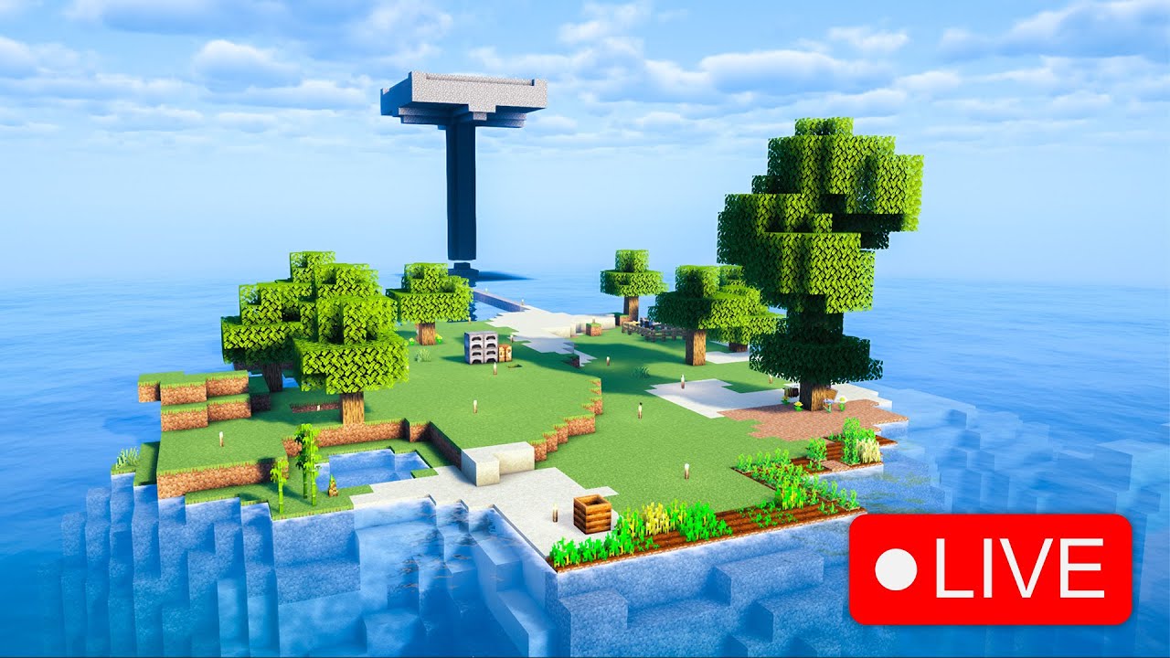 Minecraft Hardcore, But I’m Stuck On An ISLAND... (Day 2)