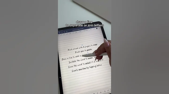 useful scribble hacks on your iPad 👀 #shorts