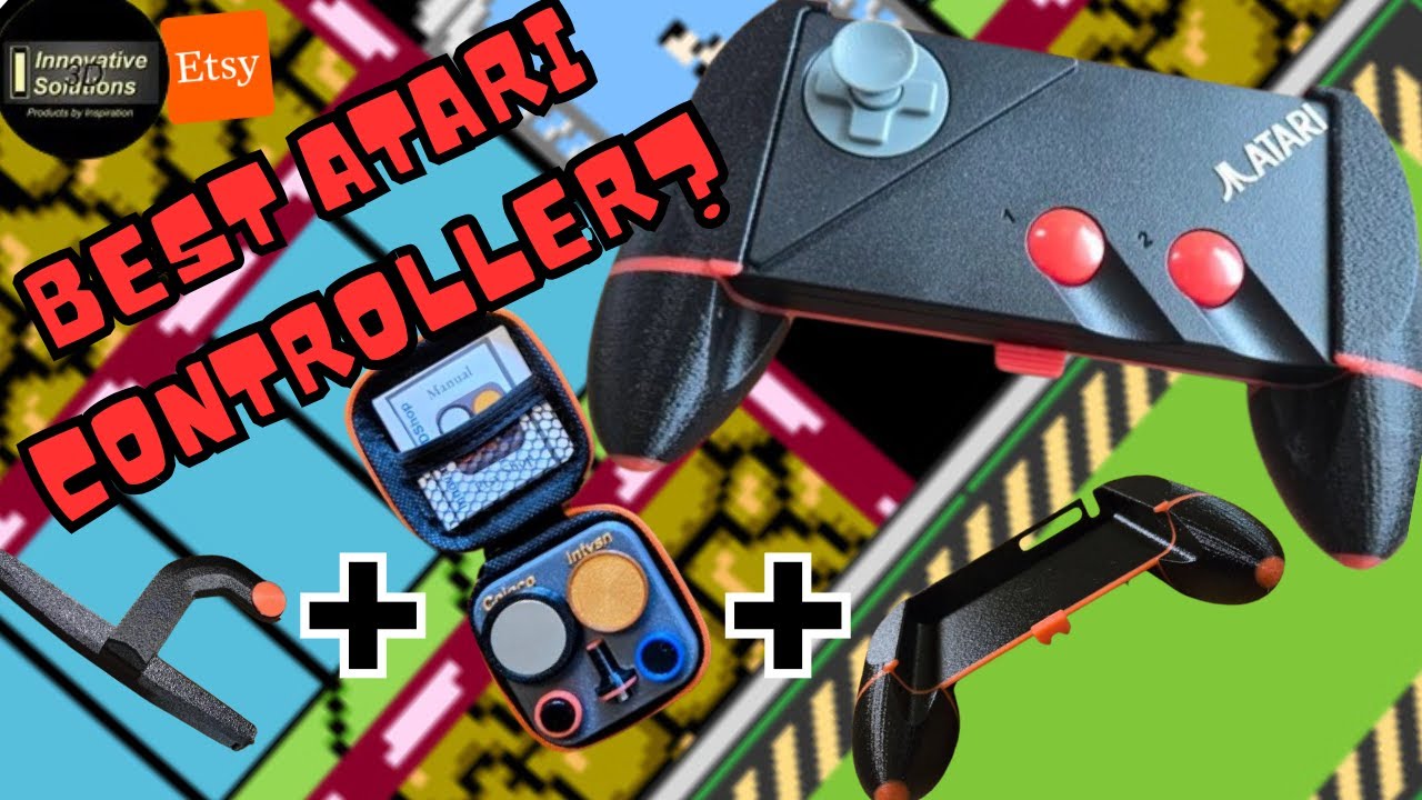Atari CX78+ Controller Accessories from Etsy! - YouTube