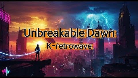 불굴의 새벽 (Unbreakable Dawn) - 역경을 뚫고 맞는 찬란한 승리 | K-retrowave Neon Odyssey Synth