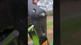 ROPS raising John Deere 3039R