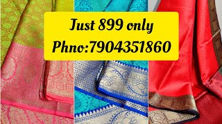 Banaras soft kora only @899. whatsapp 7904351860 for orders. screenshot 5