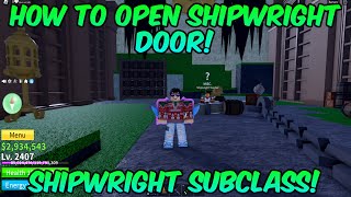 How To Open Tiki Outpost Shipwright Door! | Blox Fruits Christmas Update 22 Roblox Guide