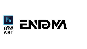 Enigma Logo | Speed Art By HertzGFX