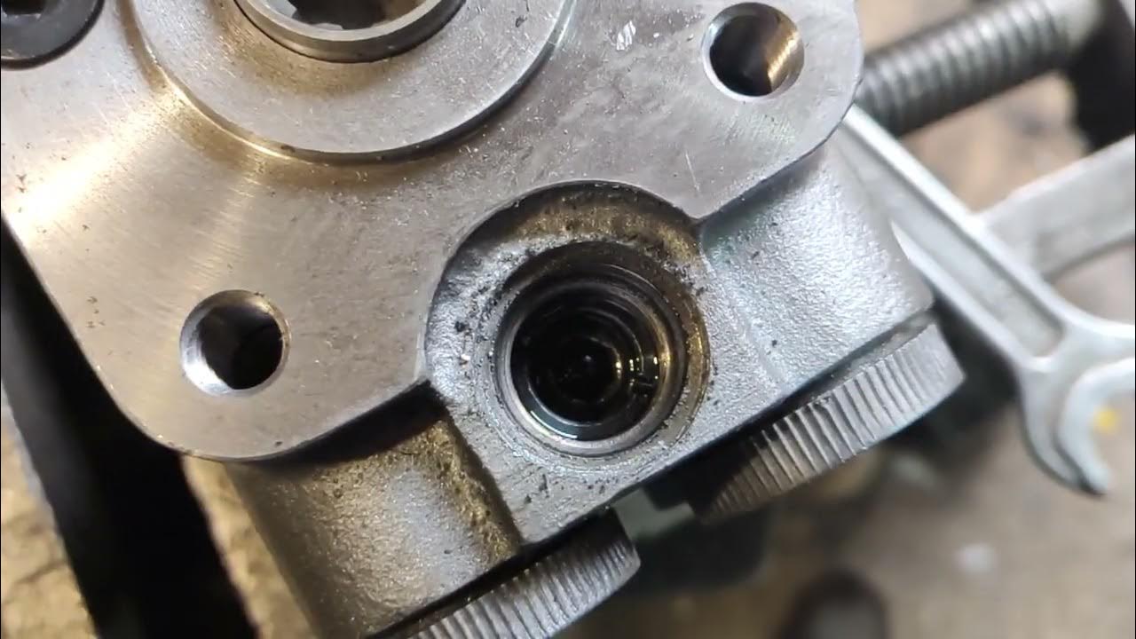 Регулировка рулевого дозатора Д100 от мтз - YouTube