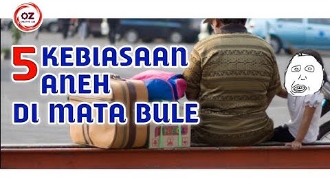 5 Kebiasaan aneh orang indonesia terlihat aneh di mata bule